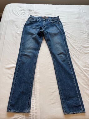 Agave Men's Relaxed Jeans in Dark Blue Wash